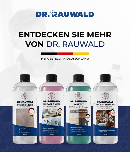 Dr. Rauwald Backofenreiniger Gel [500 ml] - Set inkl. Pinsel, Handschuhe & Schutzbrille – Extra stark gegen Verkrustungen – Made in Germany - Dr. Rauwald - Reinigungsmittel Made in Germany