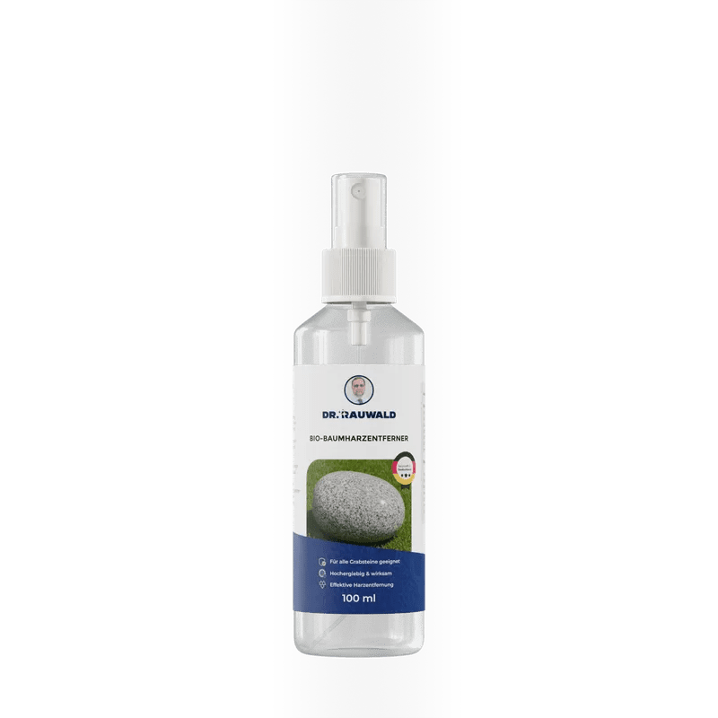 Dr. Rauwald Bio - Baumharzentferner 100ml – Baumharz von Stein & Metall entfernen - Dr. Rauwald - Reinigungsmittel Made in Germany