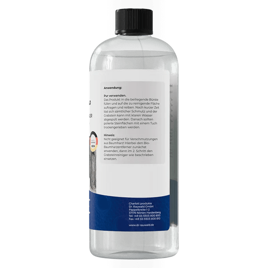 Dr. Rauwald Grabsteinreiniger Extrem Stark [750 ml] - Grabsteine reinigen ohne Tenside oder Lösungsmittel - Dr. Rauwald - Reinigungsmittel Made in Germany