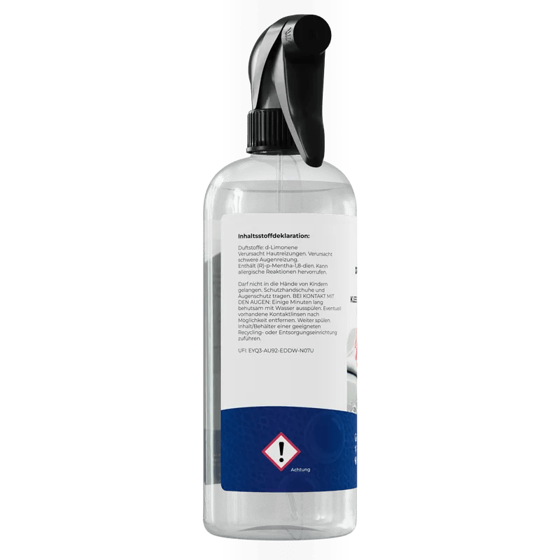 Dr. Rauwald Kleberest - Entferner [750 ml] – Spezial - Löser für Etiketten & Kleber - Dr. Rauwald - Reinigungsmittel Made in Germany